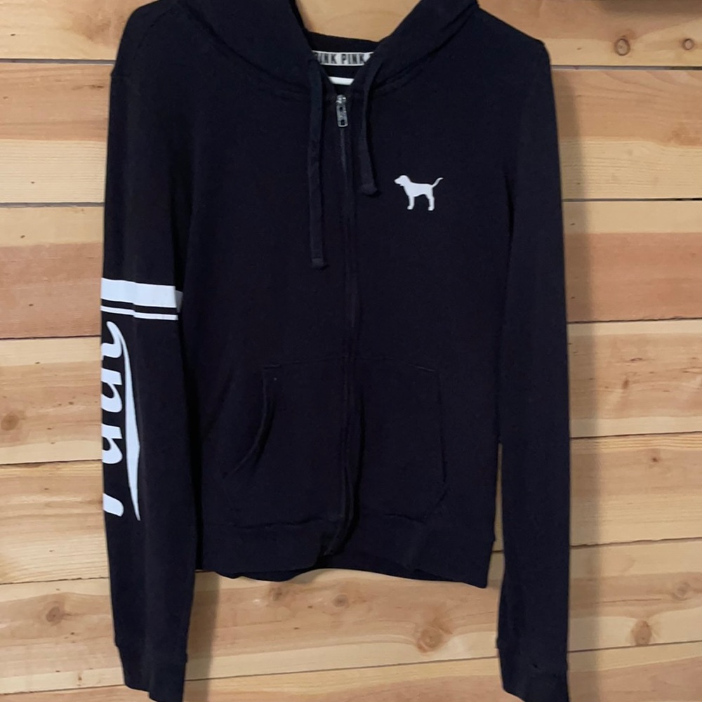 VS pink zip up jacket!